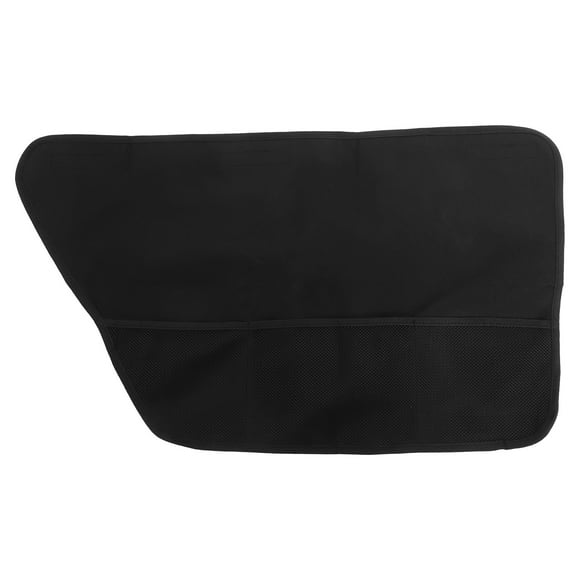 ITSELFER Car Sun Shade Side Window Blackout Shade Automotive Window Shade With Storage Pockets (Rear Left Side)