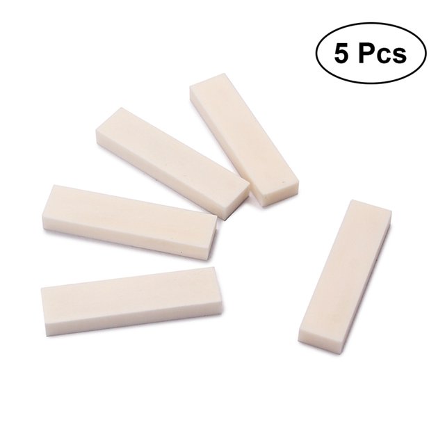 ITSELFER Classical Guitar Blank Buffalo Bone Nut Guitar String Saddle