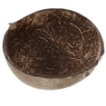 ITSELFER Coconuts Shell Salad Bowl Delicate Coconuts Shell Food Holder