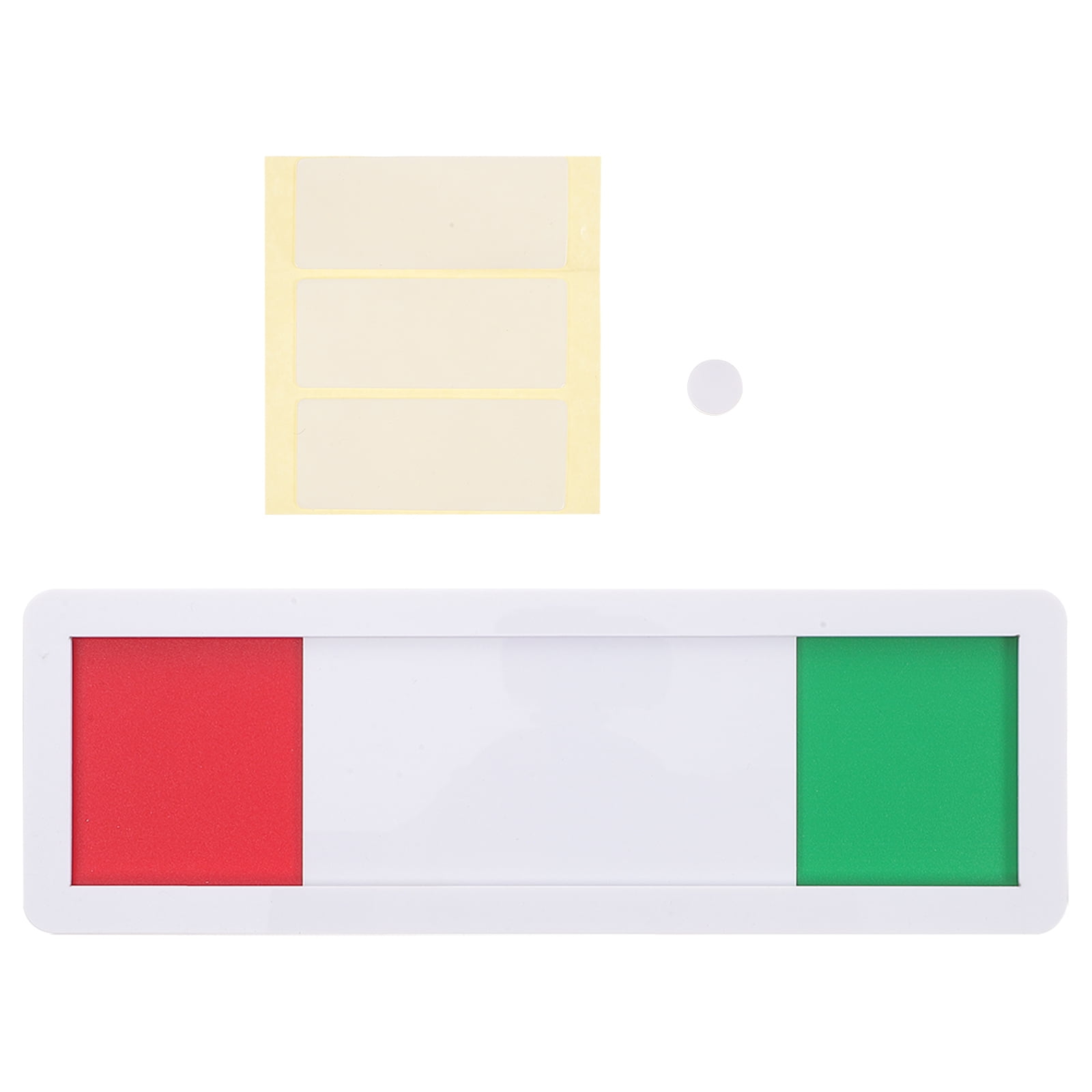 ITSELFER Conference Room Open Closed Slide Door Sign Slider Door