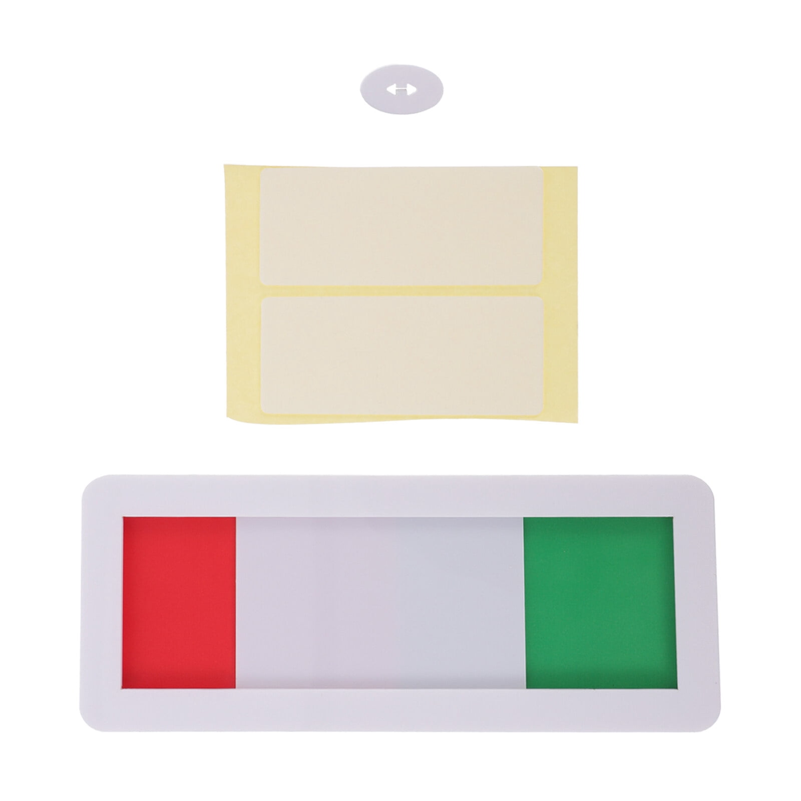 ITSELFER Conference Room Open Closed Slide Door Sign Slider Door ...