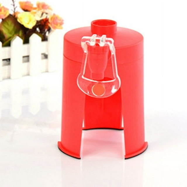 ITSELFER Creative Cola Soda Water Drink Dispenser Stand Desktop
