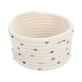 thumbnail image 1 of ITSELFER Decorative Desk Basket Household Rope Basket Multi-function Woven Basket Home Supply, 1 of 5
