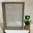 ITSELFER Dried Flower Bouquet Box Shadow Box Frame Doublesided High
