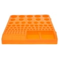 ITSELFER Drill Bit Organizer Plastic Tool Drill Bit Rack 80hole Drill