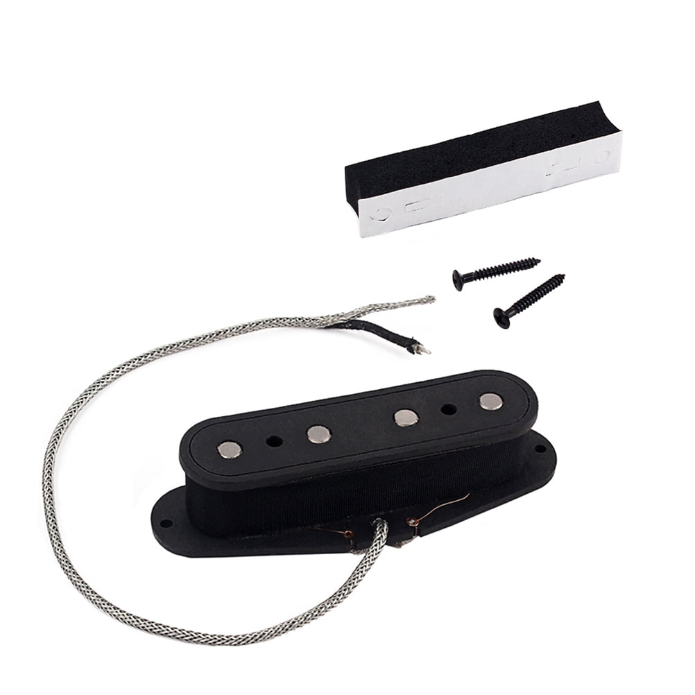 ITSELFER Electric Bass Guitar Single Coil Pickup Bridge Plate Guitar