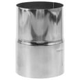 ITSELFER Exhaust Chimney Pipe Adapter Chimney Pipe Connector Stainless