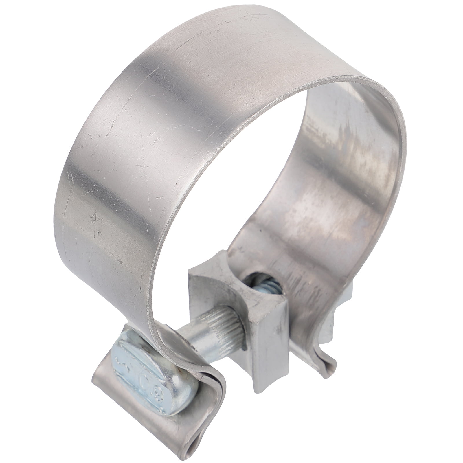 2 1/2 Exhaust Clamp 2" Butt Joint Exhaust Band Clamp Muffler Sleeve Coupler Stainless Ste B 787379 - Foto 7