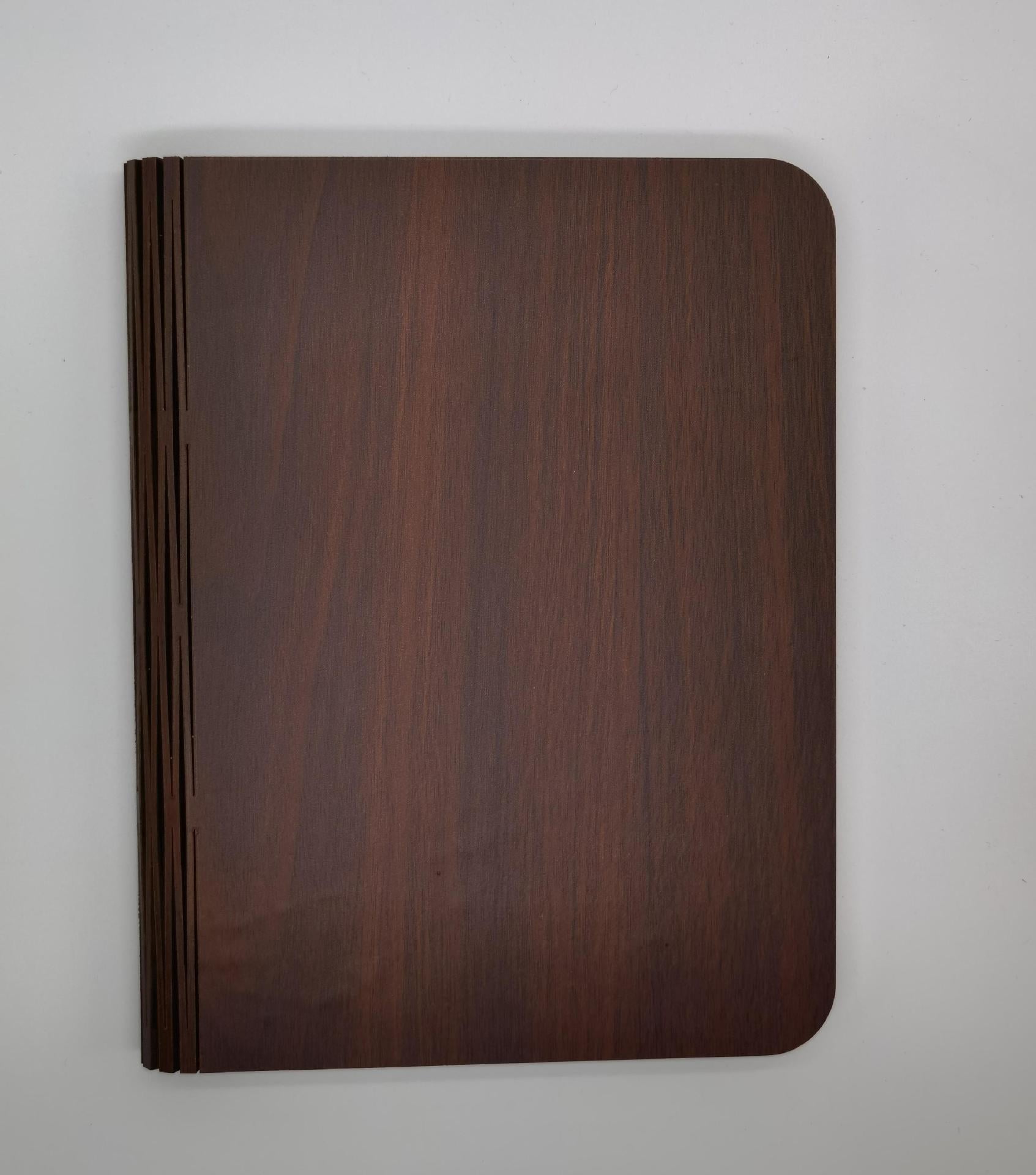 ITSELFER Folding Book Light Wood Shell Book Light Diy Supply Diy Supply ...