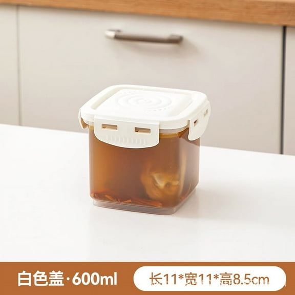 RENACLIPY Airtight Plastic Soup Container 600ml Freezer Safe Meal Prep Food Storage Container