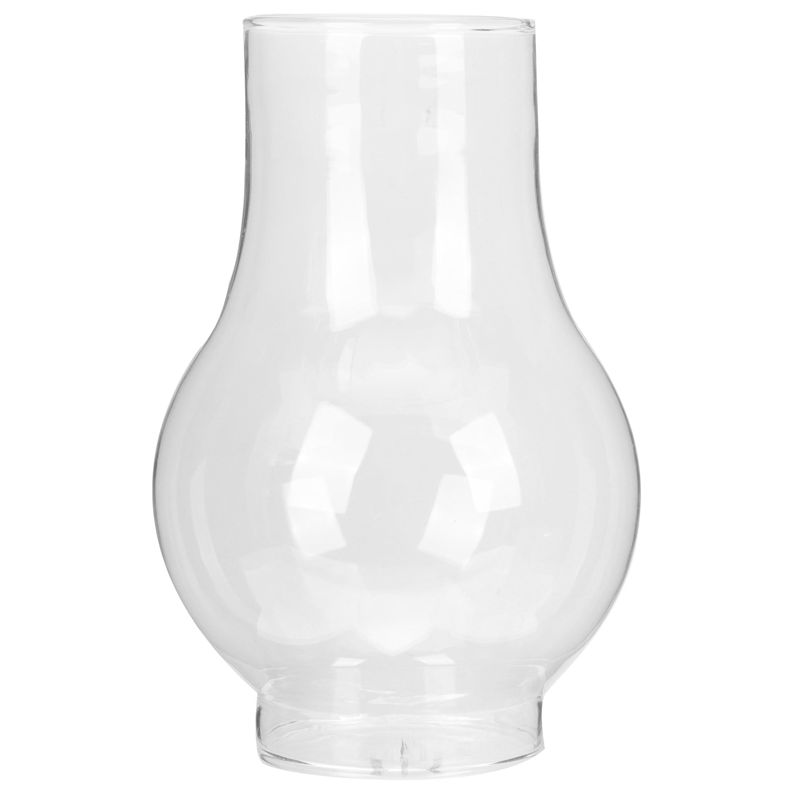 ITSELFER Glass Lamp Chimney Oil Lamp Chimney Transparent Glass Lamp