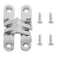 ITSELFER Hidden Door Hinge Heavy Duty Hinge for Folding Shutters Doors