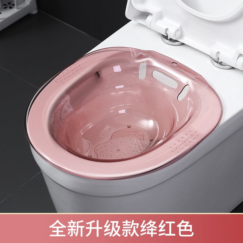 ITSELFER Home Plastic Sitz Bath Basin Practical Sitz Bath Basin For Pregnant Women Practical Sitz Bath Household Elderly Sitz Bath Basin