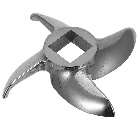 RENACLIPY Itselfer Meat Grinder Blade re Hole Stainless Steel Cutter Replacement for Size 12 Grinders 1Pack Silver Kitchen Use