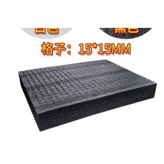YOSADIER Black EPE Foam Tool Box Drawer Liners 1 Set Lightweight Professional Protective Packing