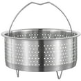 ITSELFER Multiuse Vegetable Steamer Stainless Steel Steaming Basket