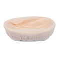ITSELFER Rattan Bread Proofing Basket Dough Proofing Bowl with Lining