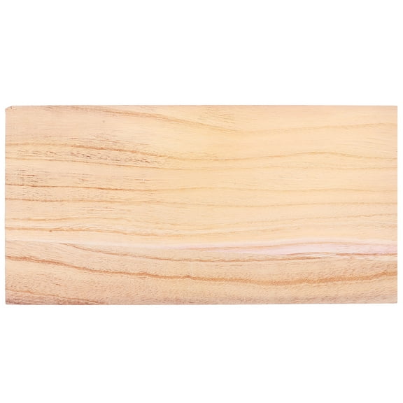 HEMOTON Rectangular Wood Plank for DIY Furniture Projects and Crafting Unfinished Wood Board Multi Color