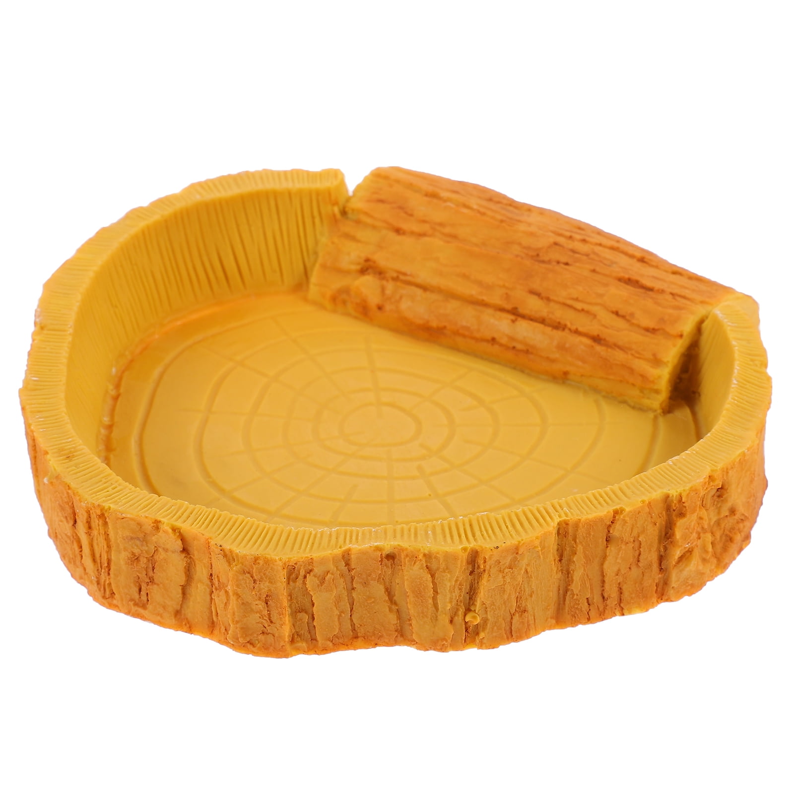 ITSELFER Reptile Pets Water Drinking Basin Reptile Box Water Container