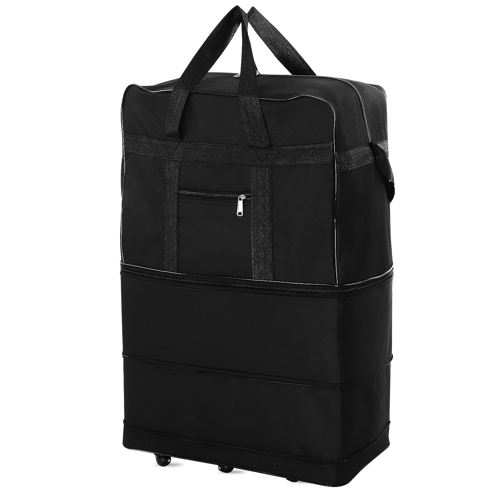 ITSELFER Rolling Duffle Bag With Wheels Expandable Duffle Bag Rolling