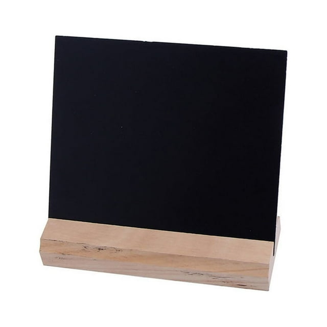ITSELFER Rustic Mini Chalkboard Sign Small Chalkboard Message Board for