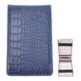 thumbnail image 1 of RENACLIPY Blue Golf Scorebook Portable Record Book Fits Standard Scorecards Durable Cover, 1 of 5
