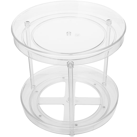 ITSELFER Spice Rack Kitchen Storage Shelf Round Seasoning Shelf Rotating Storage Tray