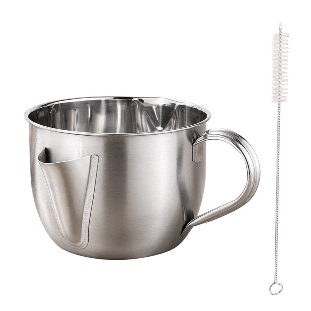 ITSELFER Stainless Steel Grease Filter Oil Soup Separator Gravy