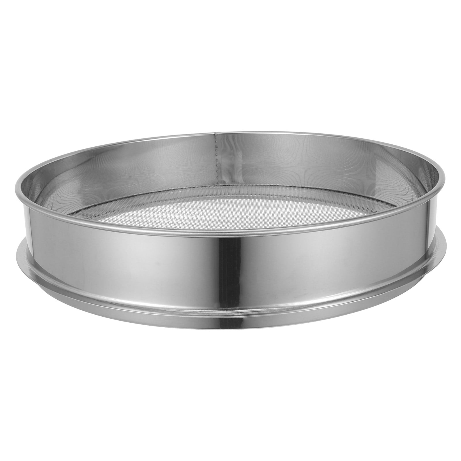 ITSELFER Stainless Steel Soil Sifter Garden Manual Soil Sieve Gardening