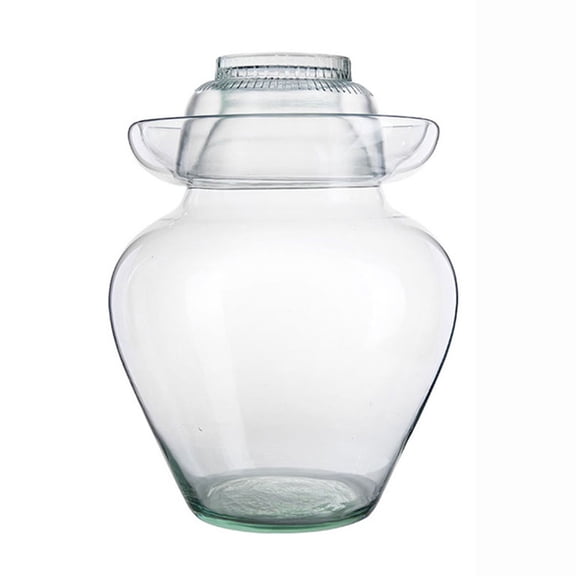 ITSELFER Traditional Glass Fermenting Jar Fermentation Crock Kimchi Vegetables Jar