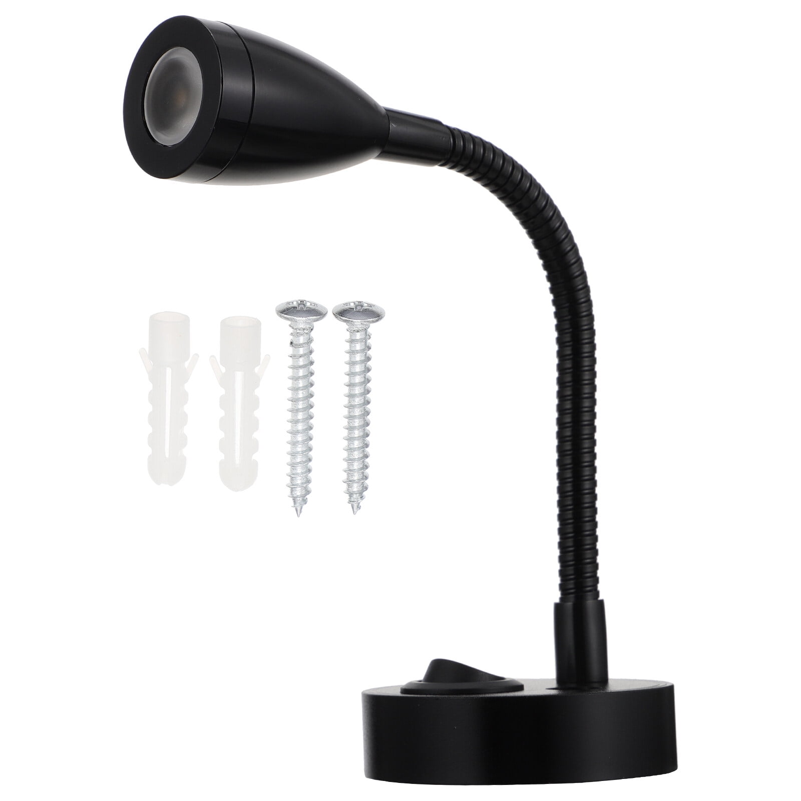ITSELFER Wall Cabinet Spotlights Universal Hose 3W Marine RV Yacht Led Reading Light