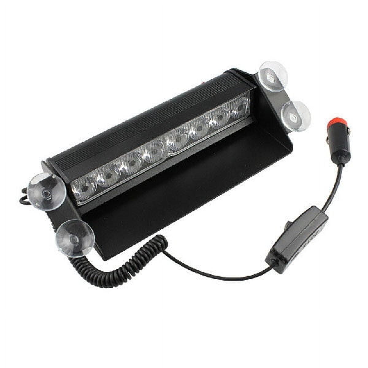 ITSELFER Warning Caution Van Truck 12V 8-LED Emergency Strobe Light Lamp Bar (Blue)