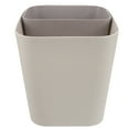 ITSELFER Wet and Dry Classified Waste Bin DualUse Trash Can Garbage