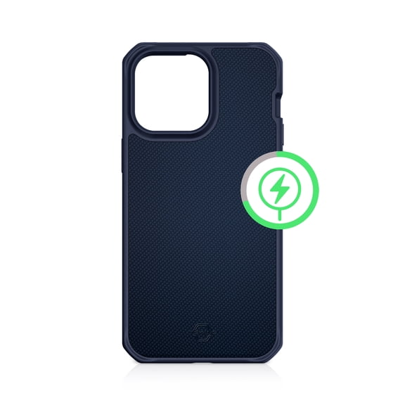 ITSKINS BALLISTIC-R CASE FOR IPHONE 15 PLUS (6.7") - 100% RECYCLED MATERIALS - MAGSAFE COMPATIBLE - NYLON SERIES