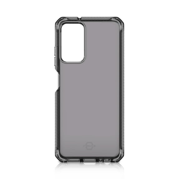 ITSKINS SPECTRUM-R CASE FOR GALAXY A03S (USA) - 100% RECYCLED MATERIALS - CLEAR SERIES - SMOKE