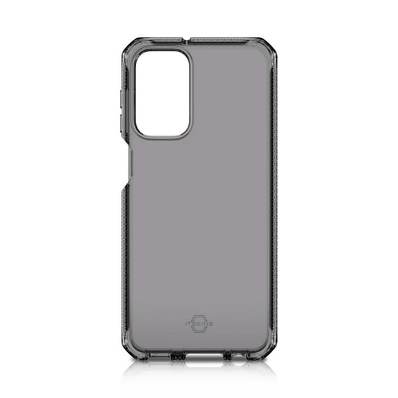 ITSKINS SPECTRUM-R CASE FOR GALAXY A23 5G (USA) - 100% RECYCLED MATERIALS - CLEAR SERIES - SMOKE
