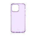thumbnail image 1 of ITSKINS SPECTRUM-R CASE FOR IPHONE 14 PRO MAX (6.7") - 100% RECYCLED MATERIALS - CLEAR SERIES - LIGHT PURPLE, 1 of 11
