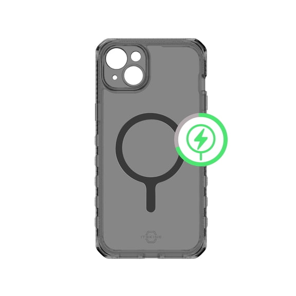 ITSKINS SUPREME-R CASE FOR IPHONE 15 (6.1") - 100% RECYCLED MATERIALS - MAGSAFE COMPATIBLE - CLEAR SERIES