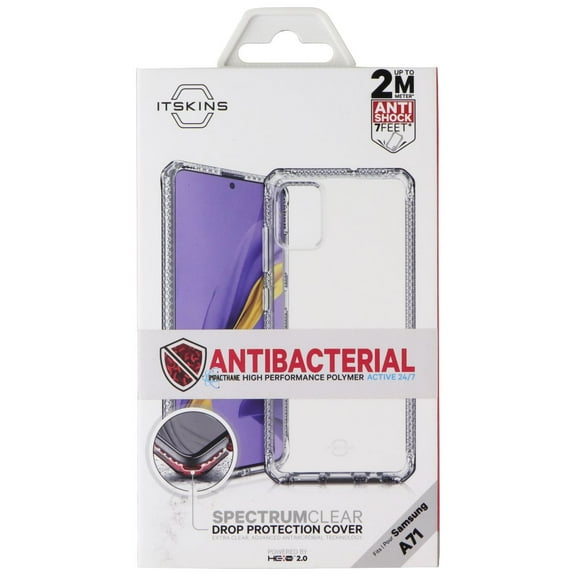 ITSKINS Spectrum Clear Protective Case for Samsung Galaxy A71 (Non-5G) - Clear
