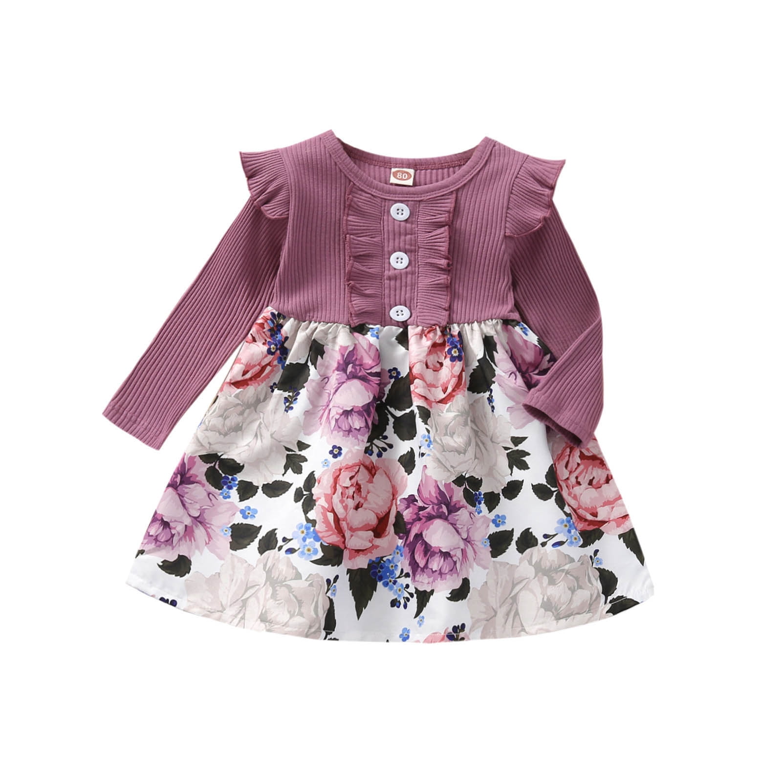ITSUN Baby Girl Clothes Toddler Baby Girl Dresses Flower Girl Dresses