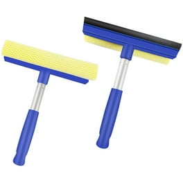 Double Sided Window Squeegee with 53 inch Stainless Steel Pole – ITTAHO