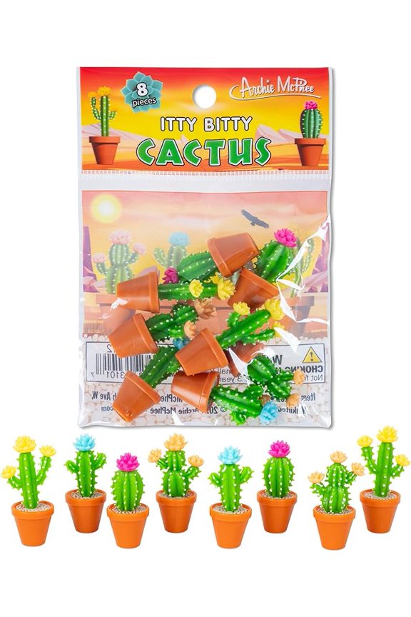 ITTY BITTY CACTUS - 8 Piece Assorted Bag