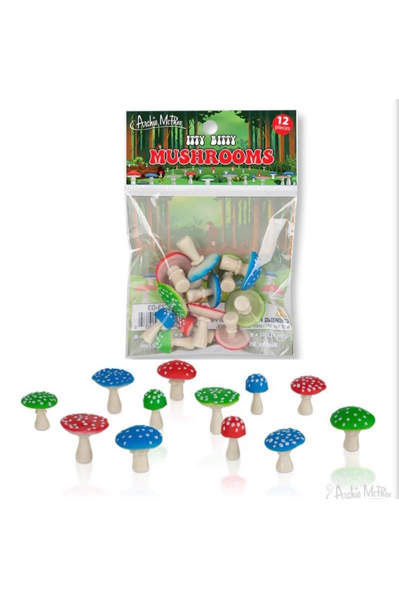 Archie McPhee Itty Bitty Mushrooms