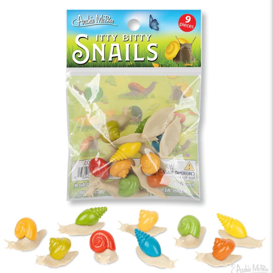 Archie McPhee Itty Bitty Snails - Walmart.com
