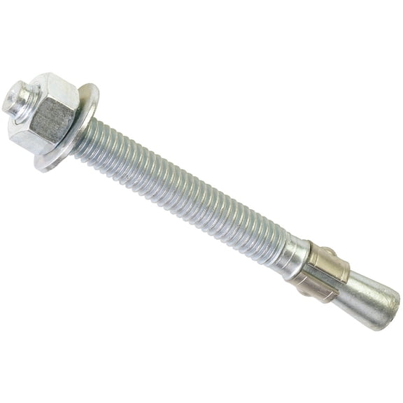 ITW Brands Red Head Wedge Anchor - Concrete Stainless Steel - 1 Pack, 3/8 in. x 3 in