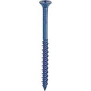 ITW Brands 607117 0.18 x 1.25 in. Anchor Steel Concrete Screw, Blue - Pack of 75