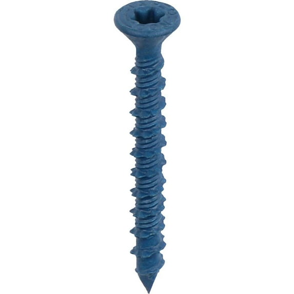 Tapcon 28155 3/16x1-3/4 Blue Star Drive Bugle Head Concrete Anchors 8/Box