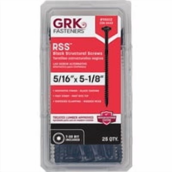 ITW Brands GRK Fasteners RSS Rugged Star Drive Washer Head Structure Screw