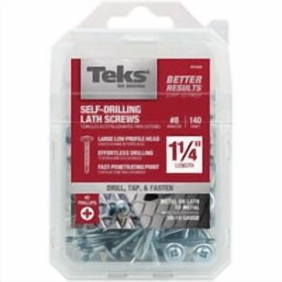 ITW Brands Teks Modified Truss Head Drill Point Lath Screws