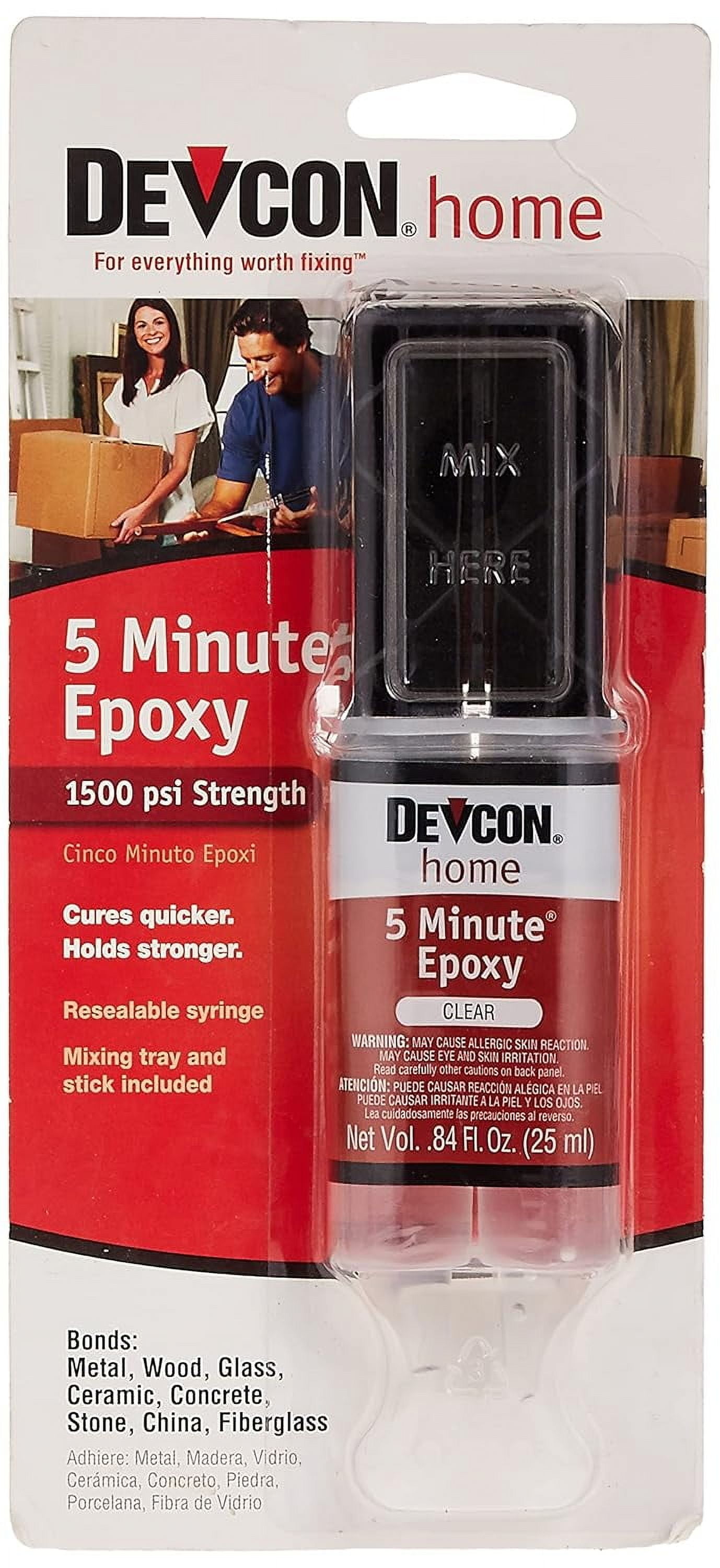 Glue EPOXY 5MIN 1OZ Tube